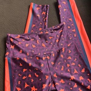 Rare Colorful Goldsheep Leopard Leggings